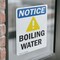Signmission Boiling Water Sign With Symbol, 7 in W x Rectangle, Vinyl Decal OS-2PACK-NS-D-710-V-10377 - alternate 5
